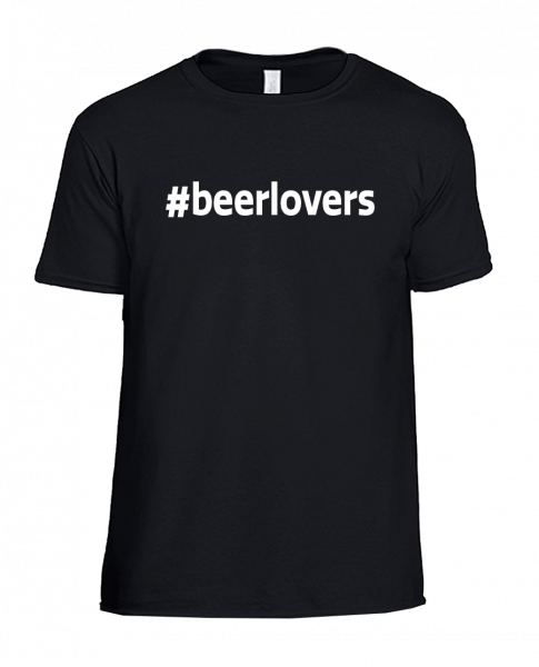 T-Shirt #beerlovers [black]