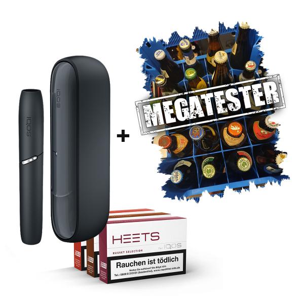 Bundle - IQOS 3 Duo Kit [velvetgray] plus Megatester