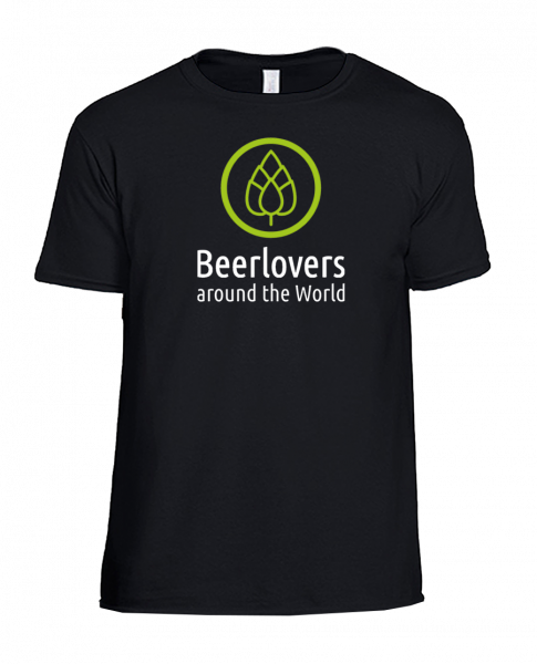 T-Shirt Beerlovers Logo bunt [schwarz]